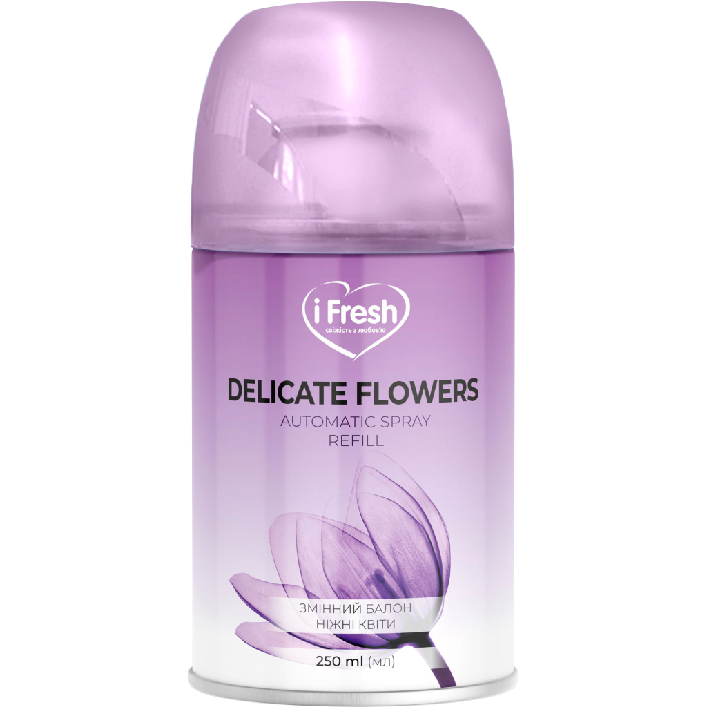 Освіжувач повітря iFresh Delicate Flowers Змінний балон 250 мл (4820268100214) - изображение 1