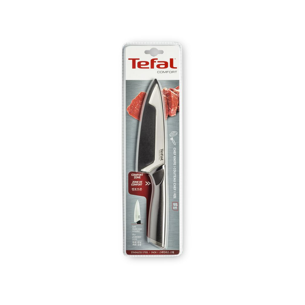 Кухонний ніж Tefal Comfort 15 см + чохол (K2213144) - зображення 5
