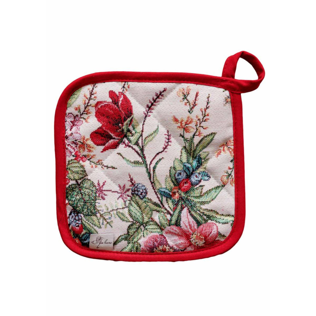 Кухонна прихватка Прованс гобеленова Гуси 20х20 см (034323) - изображение 1