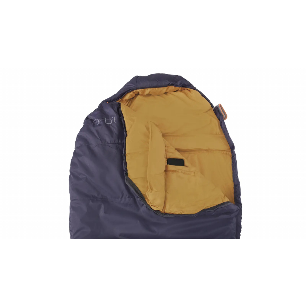 Спальний мішок Easy Camp Orbit 300 -4C Blue Left (928972) - зображення 2
