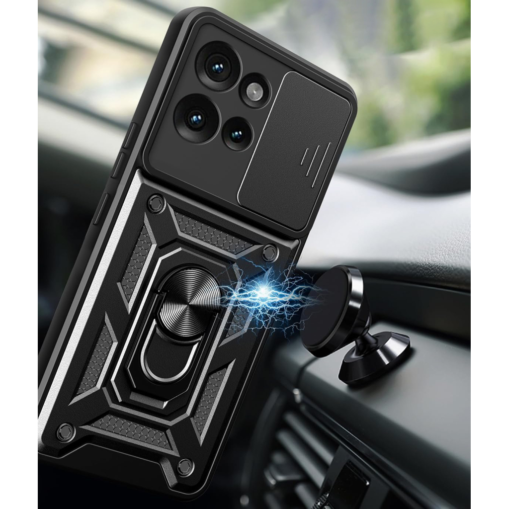 Чохол до мобільного телефона BeCover Military Motorola Edge 50 Black (713050) - зображення 3