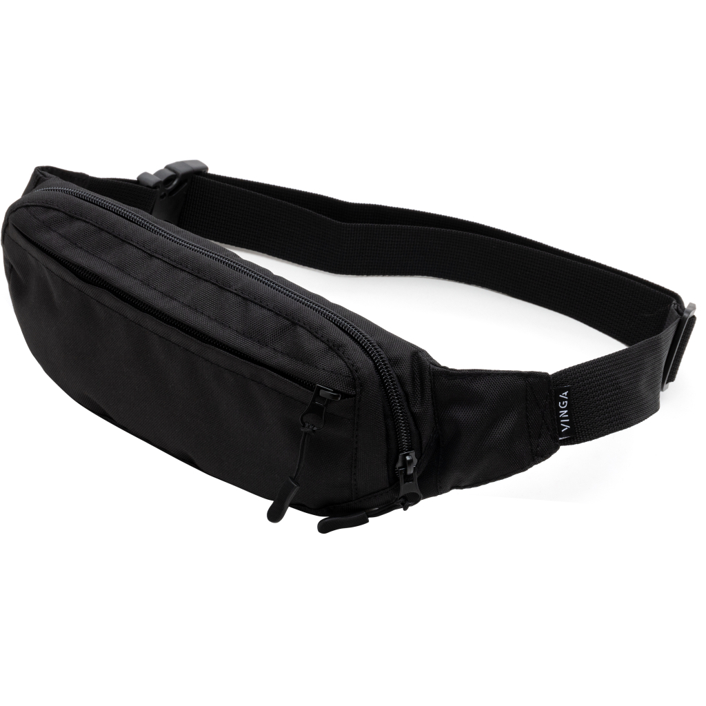 Сумка-бананка Vinga SM Black, Oxford 600D (VBSO600BK) - зображення 1