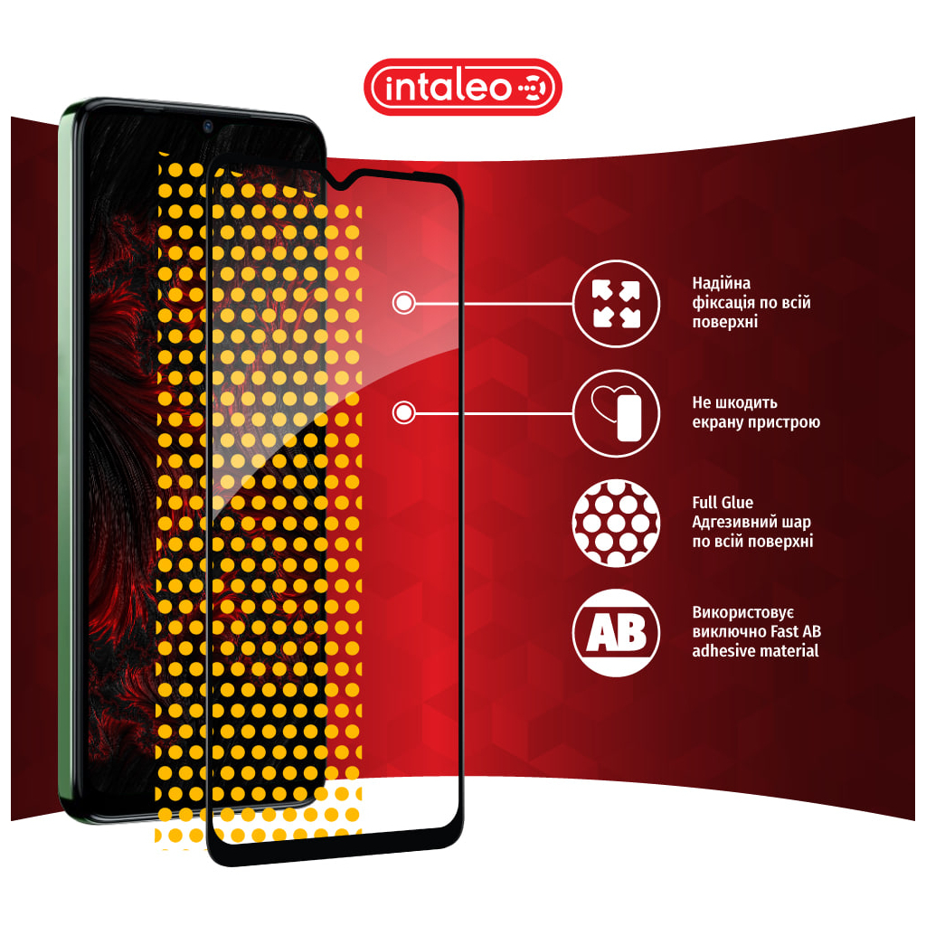 Скло захисне Intaleo Full Glue Tecno Spark 10 (1283126580611) - зображення 6
