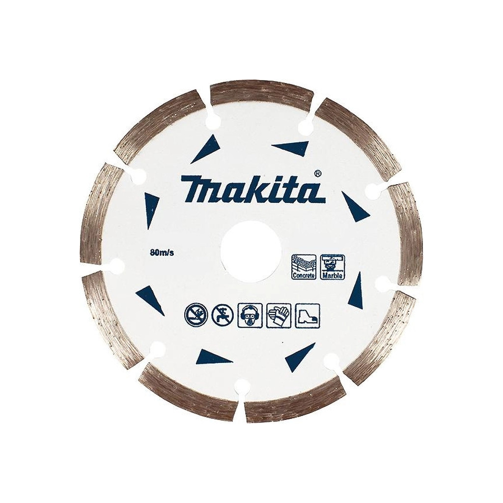 Круг відрізний Makita алмазний по бетону та мармуру сегмент 230x22.23 мм (D-52788) - зображення 1