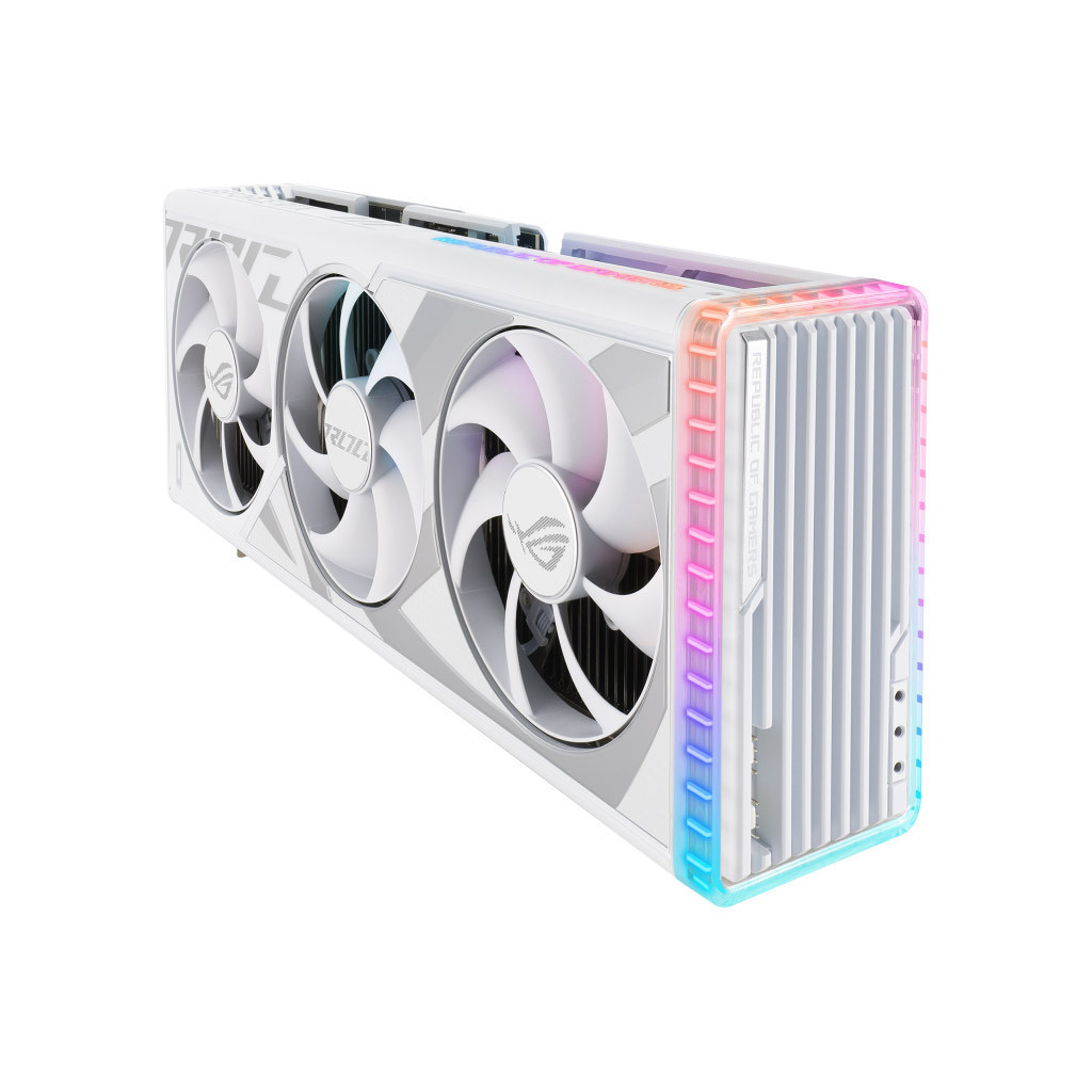 Відеокарта ASUS GeForce RTX4080 SUPER 16Gb ROG STRIX OC GAMING WHITE (ROG-STRIX-RTX4080S-O16G-WHITE) - зображення 4
