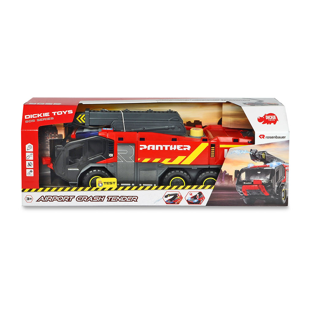 Спецтехніка Dickie Toys Рятувальна техніка аеропорту Пантера, 62 см (3719012) - зображення 3