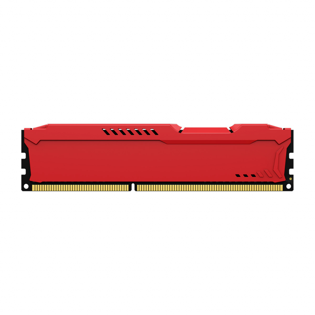 Модуль пам'яті для комп'ютера DDR3 8GB (2x4GB) 1866 MHz Fury Beast Red Kingston Fury (ex.HyperX) (KF318C10BRK2/8) - зображення 3