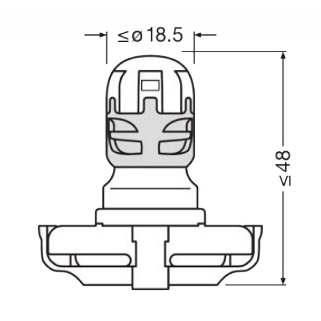 Автолампа Osram світлодіодна (OS 5301CW) - зображення 3