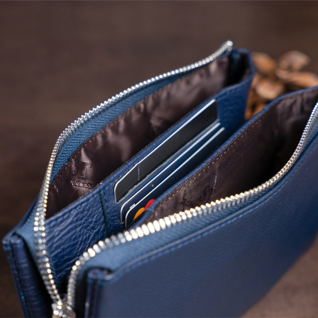 Гаманець ST Leather Синій (19248) - зображення 11