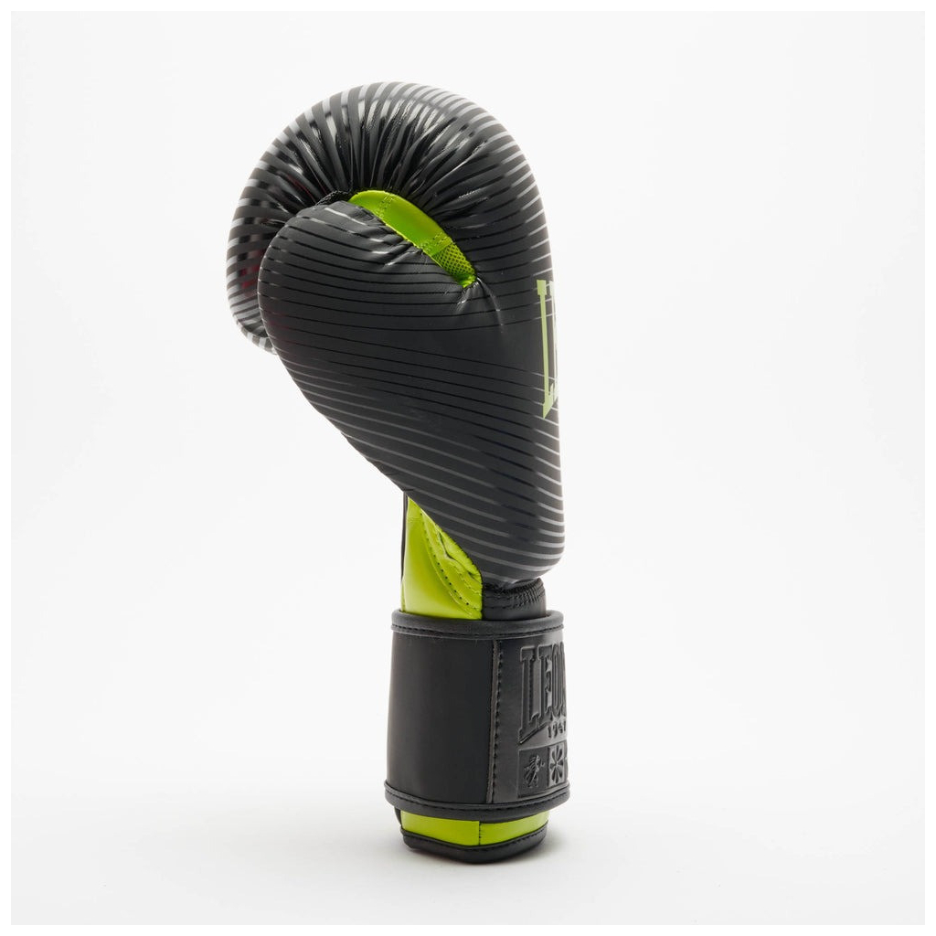 Боксерські рукавички Leone GN313 Waves Black 10 унцій (GN313_Black_10oz) - зображення 7