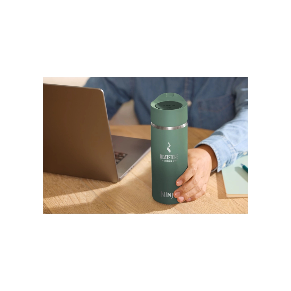 Термокружка Ninja Sip Perfect Travel Mug 400 ml Green (DW1603EUUKGN) - изображение 5