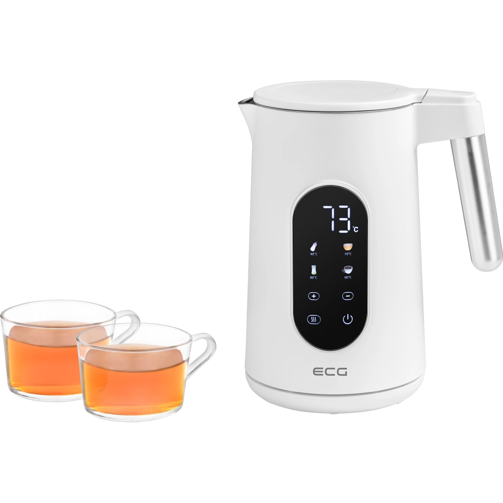 Електрочайник ECG RK 1799 Smart White - зображення 9