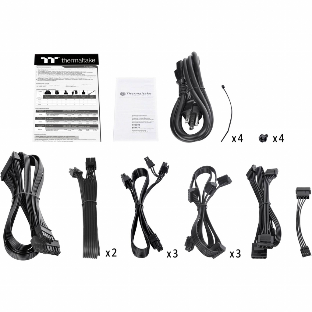 Блок живлення ThermalTake 850W Toughpower PF1 (PS-TPD-0850FNFAPE-1) - зображення 8