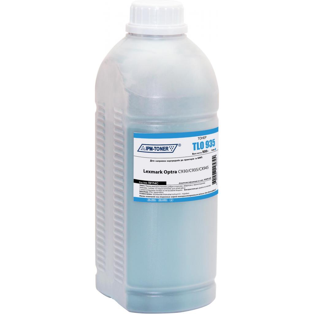 Тонер Lexmark Optra C935, 500г Cyan IPM (TB114C) - изображение 1
