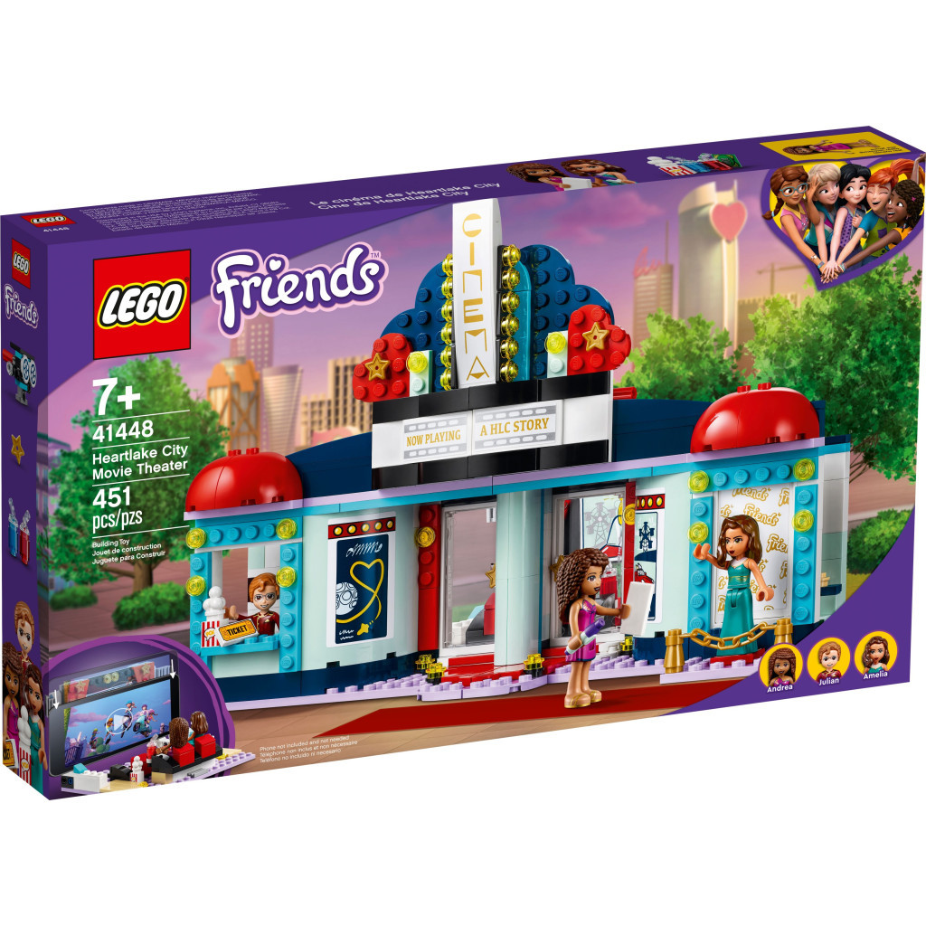 Конструктор LEGO Friends Кінотеатр у Хартлейк-Сіті 451 деталь (41448) - зображення 1