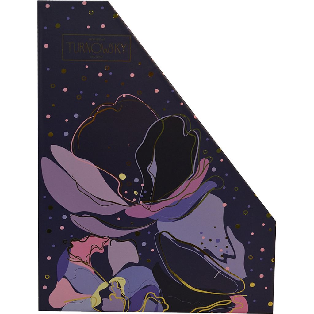 Лоток для паперів Yes Viola вертикальний, картон фольга (707324) - зображення 2