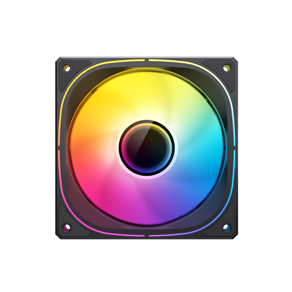 Кулер до корпусу JONSBO FR-505B ARGB Black - зображення 5