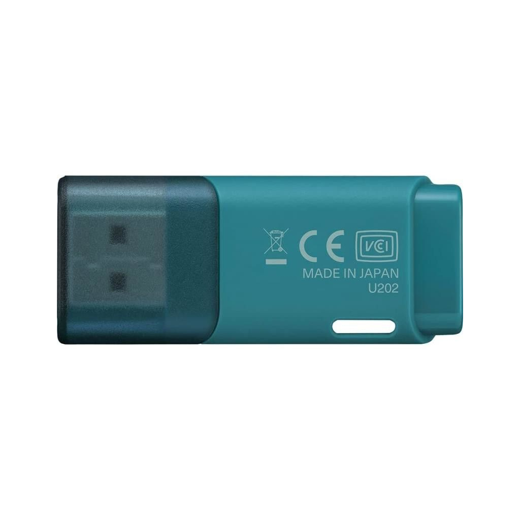 USB флеш накопичувач Kioxia 64GB TransMemory U202 Light Blue USB 2.0 (LU202L064GG4) - зображення 2