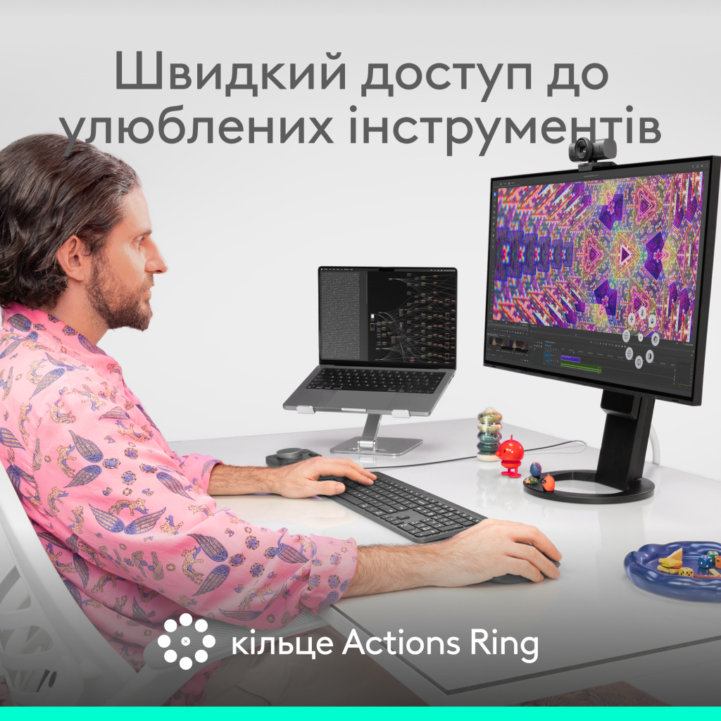 Мишка Logitech MX Master 4 for Business Wireless/Bluetooth Graphite (910-007617) - зображення 8