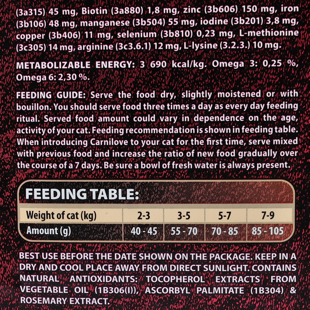 Сухий корм для кішок Carnilove Cat Sterilised 6 кг (8595602512300) - зображення 3