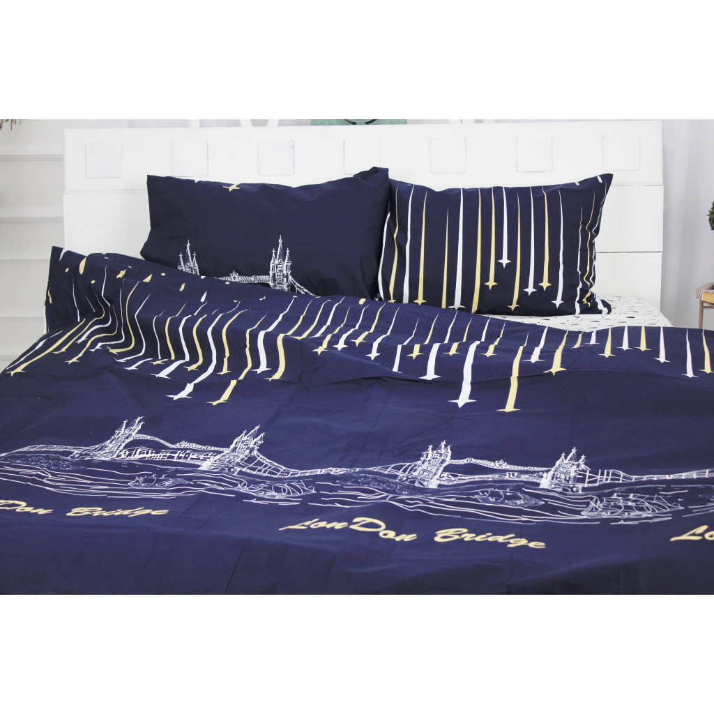 Постільна білизна MirSon Бязь Ranforce Elite 17-0035 Cristian 143x210 (2200004664774) - зображення 1