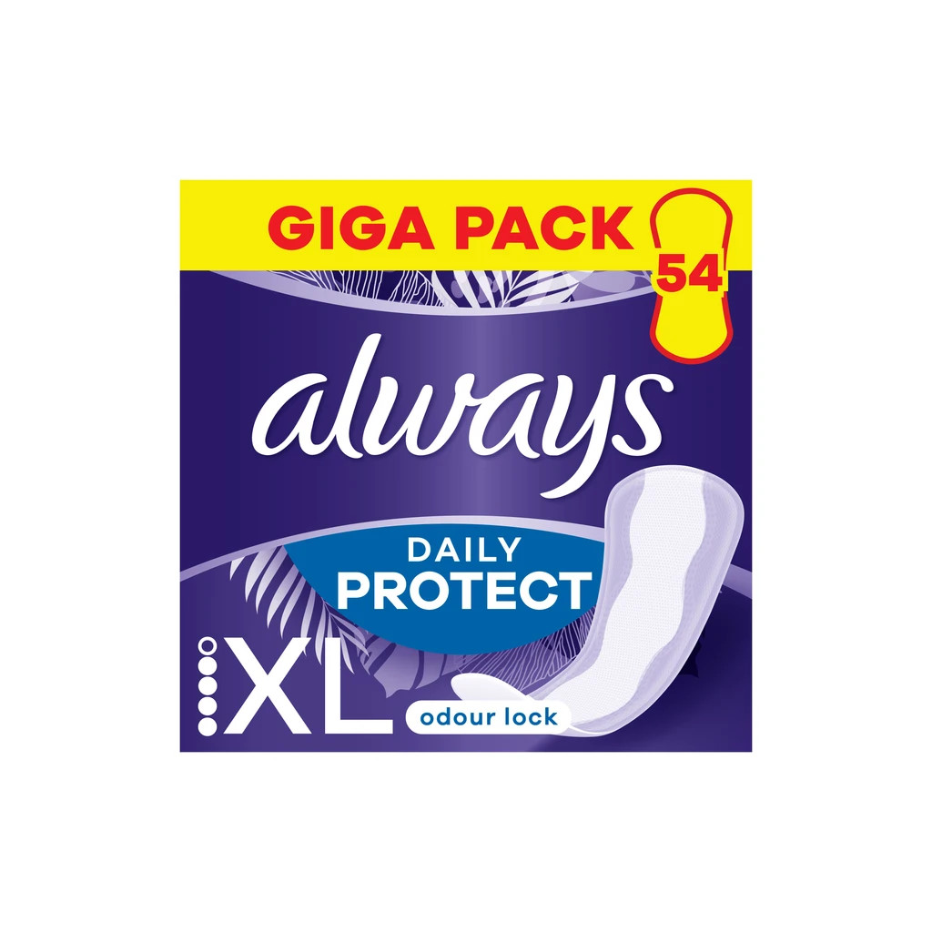 Щоденні прокладки Always Daily Protect XL Нейтралізація запаху 54 шт. (8700216462044) - зображення 1