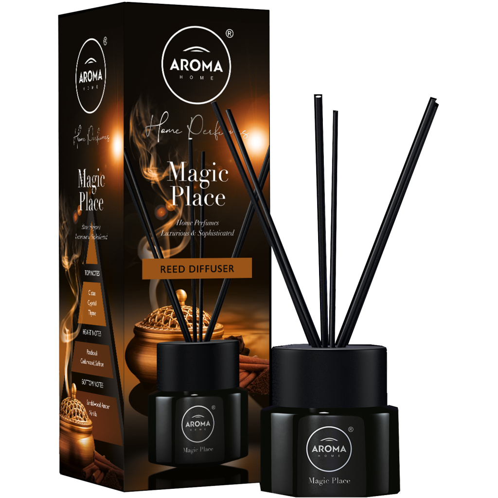Аромадифузор Aroma Home Black Series - Magic Place 100 мл (5902846835073) - зображення 1
