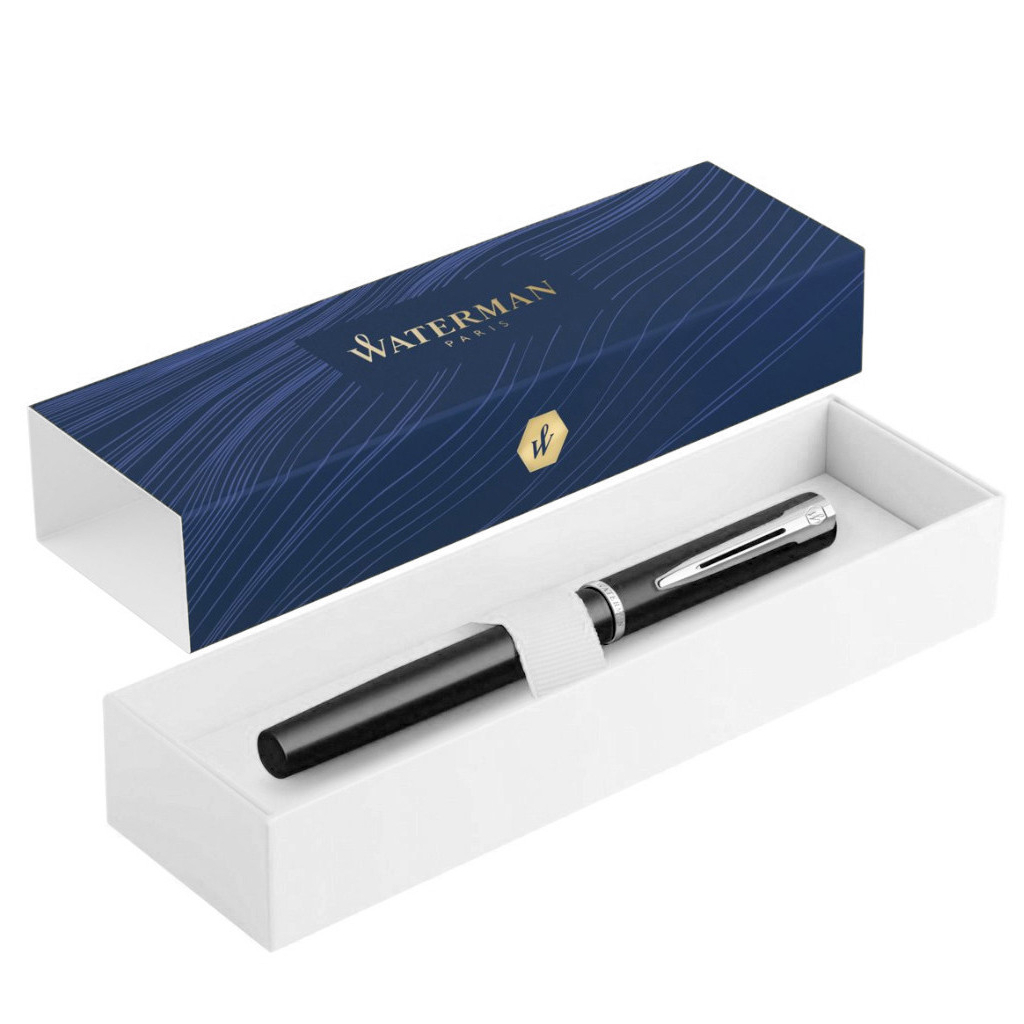 Ручка пір'яна Waterman ALLURE Black CT  FP F (13 311) - зображення 3