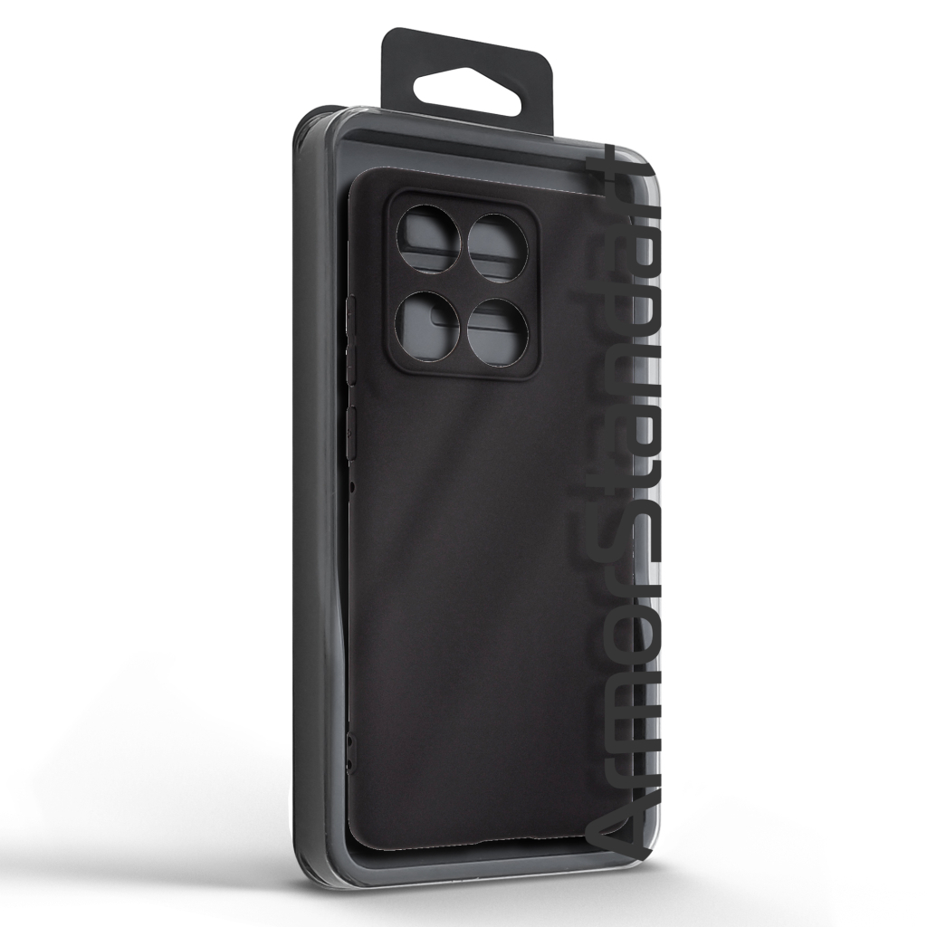 Чохол до мобільного телефона Armorstandart Matte Slim Fit Motorola Edge 60 5G Black (ARM85835) - зображення 5