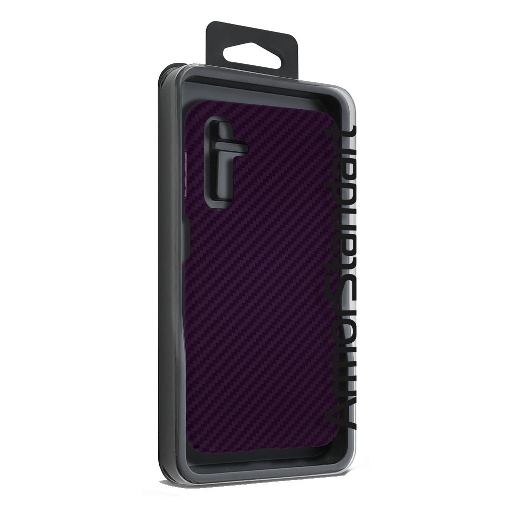 Чохол до мобільного телефона Armorstandart LikeCarbon Samsung M34 Purple (ARM71936) - зображення 3