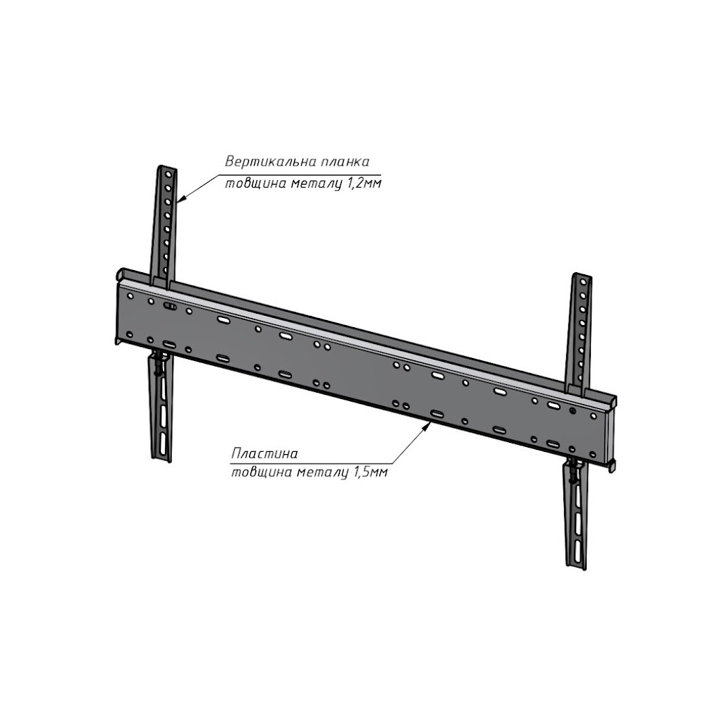 Кронштейн Sector TV60F Black - зображення 8