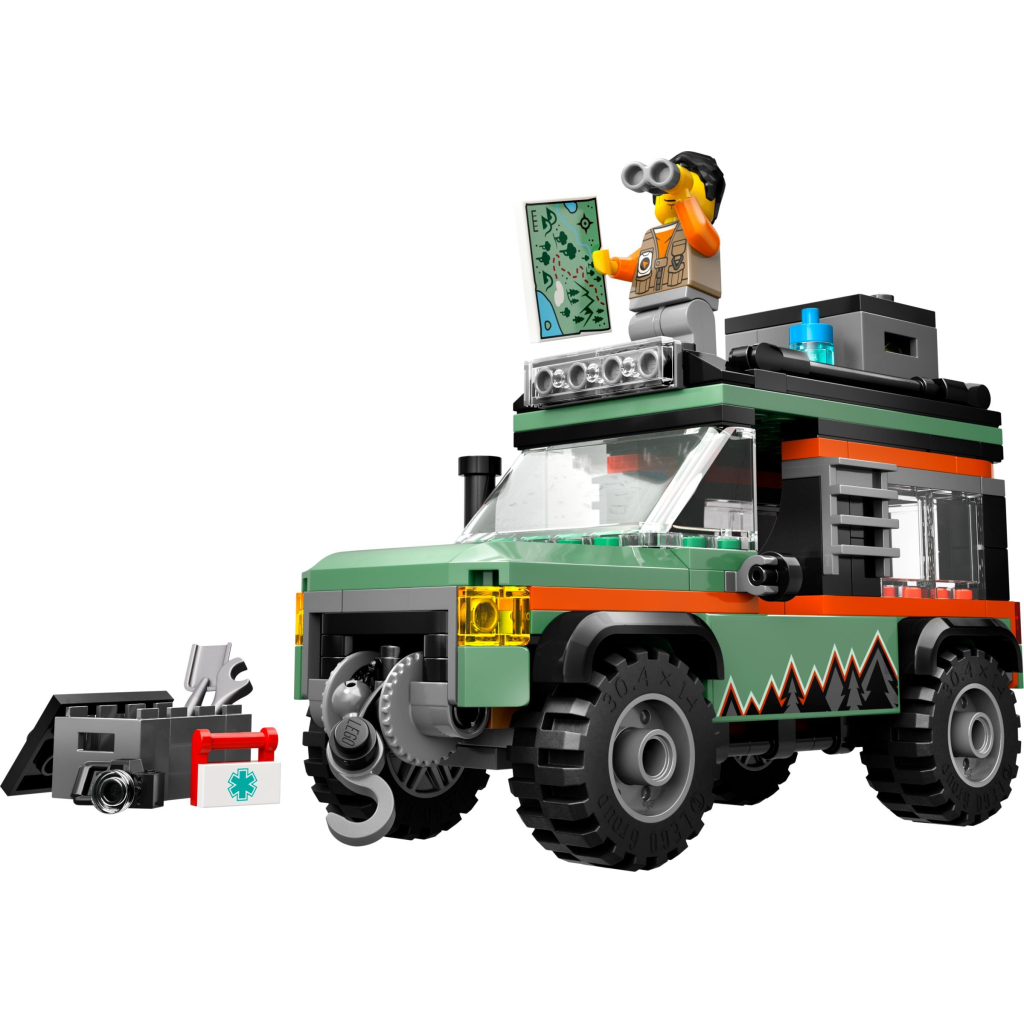 Конструктор LEGO City Позашляхова гірська вантажівка 4x4 (60447) - зображення 2