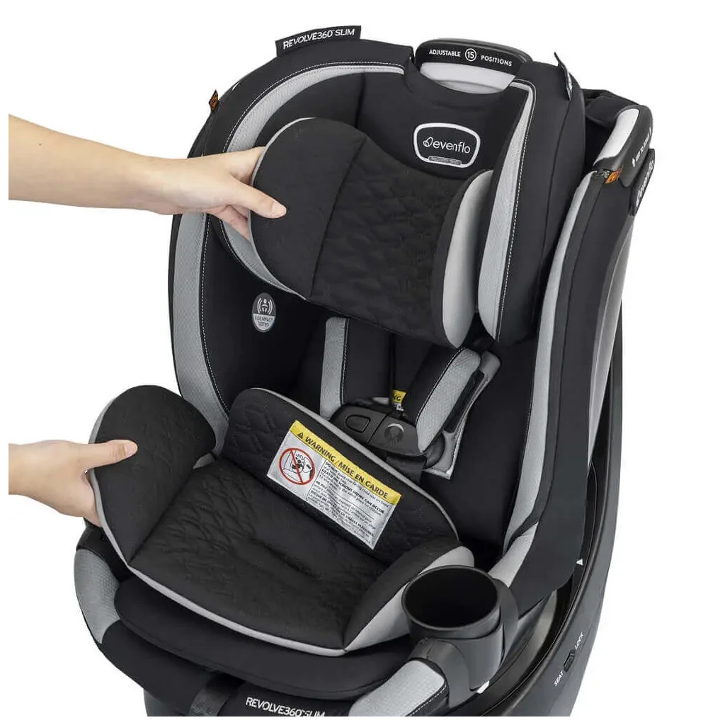 Автокрісло Evenflo Revolve 360 Slim (1,8 до 29,5 кг) Salem Black (032884203536) - зображення 10