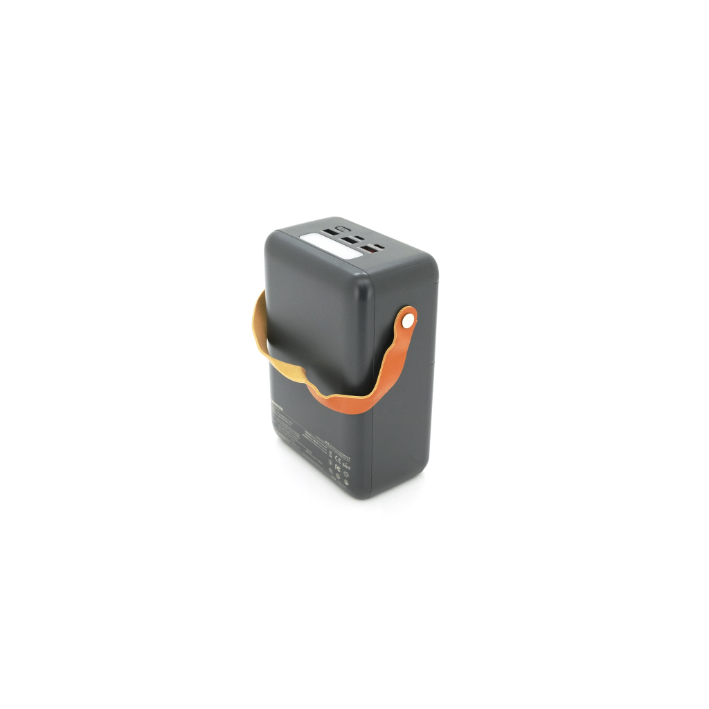 Батарея універсальна Remax 80000mAh, PD, QC/27W+22.5W, 3*USB, Type-C, Black (RPP-118) - зображення 3
