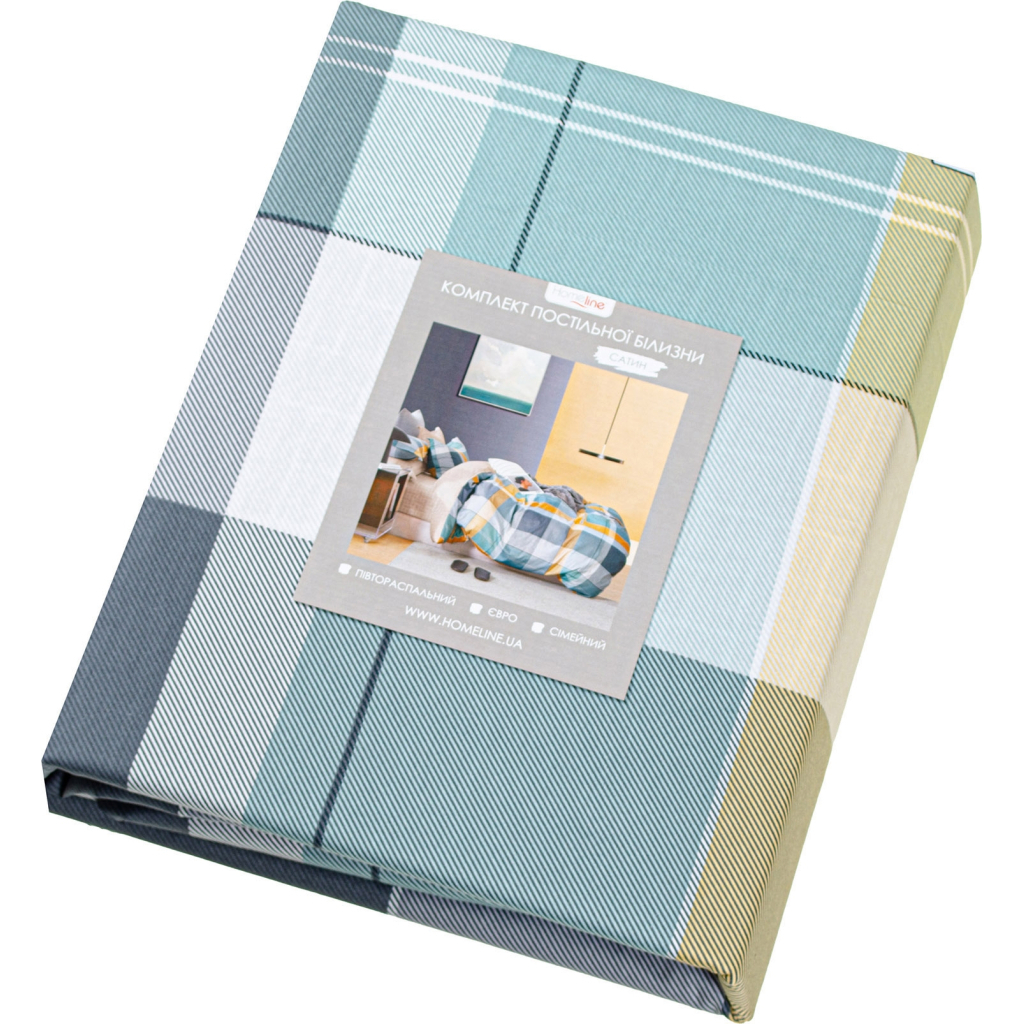 Постільна білизна Home Line Хлоя Сатин Твіл євро (183019) - зображення 1