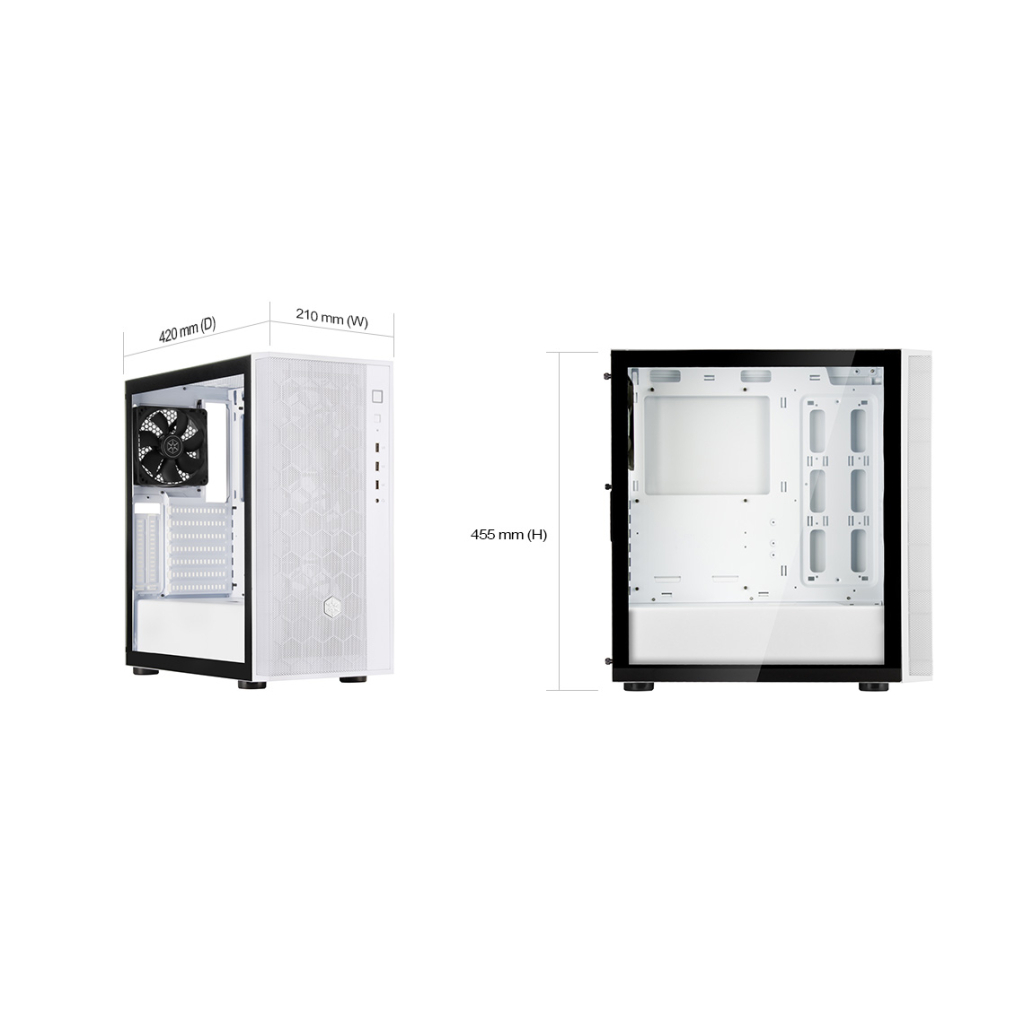 Корпус Silver Stone FARA (SST-FAR1W-G-V2) - зображення 7