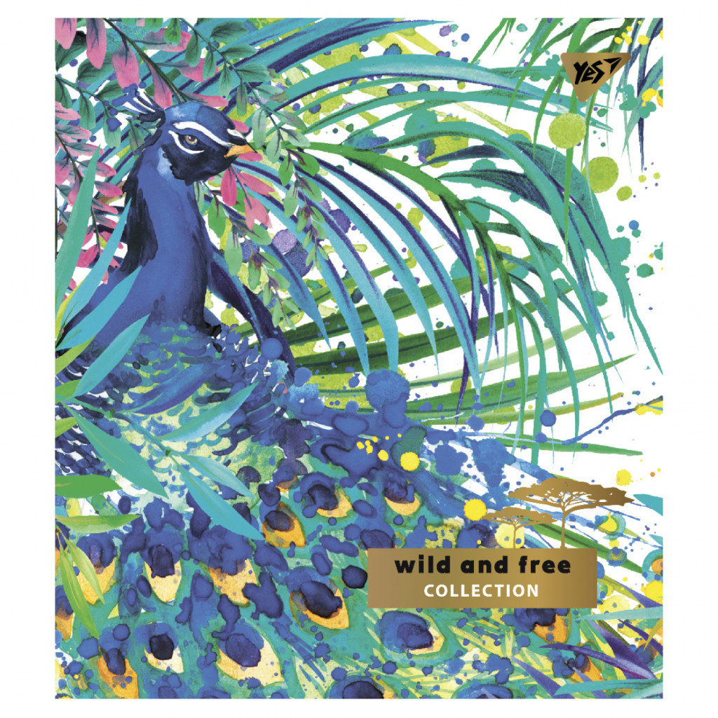 Зошит Yes А5 Savannah life 24 аркушів клітинка (766847) - зображення 3