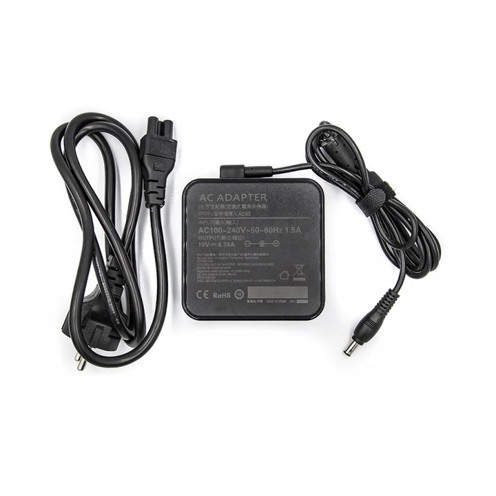 Блок живлення до ноутбуку PowerPlant SAMSUNG 220V, 19V 90W 4.74A (5.5*3.0) wall mount (WM-SA90F5530) - зображення 2