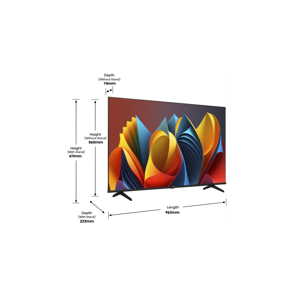 Телевізор Hisense 43E7NQ - зображення 6