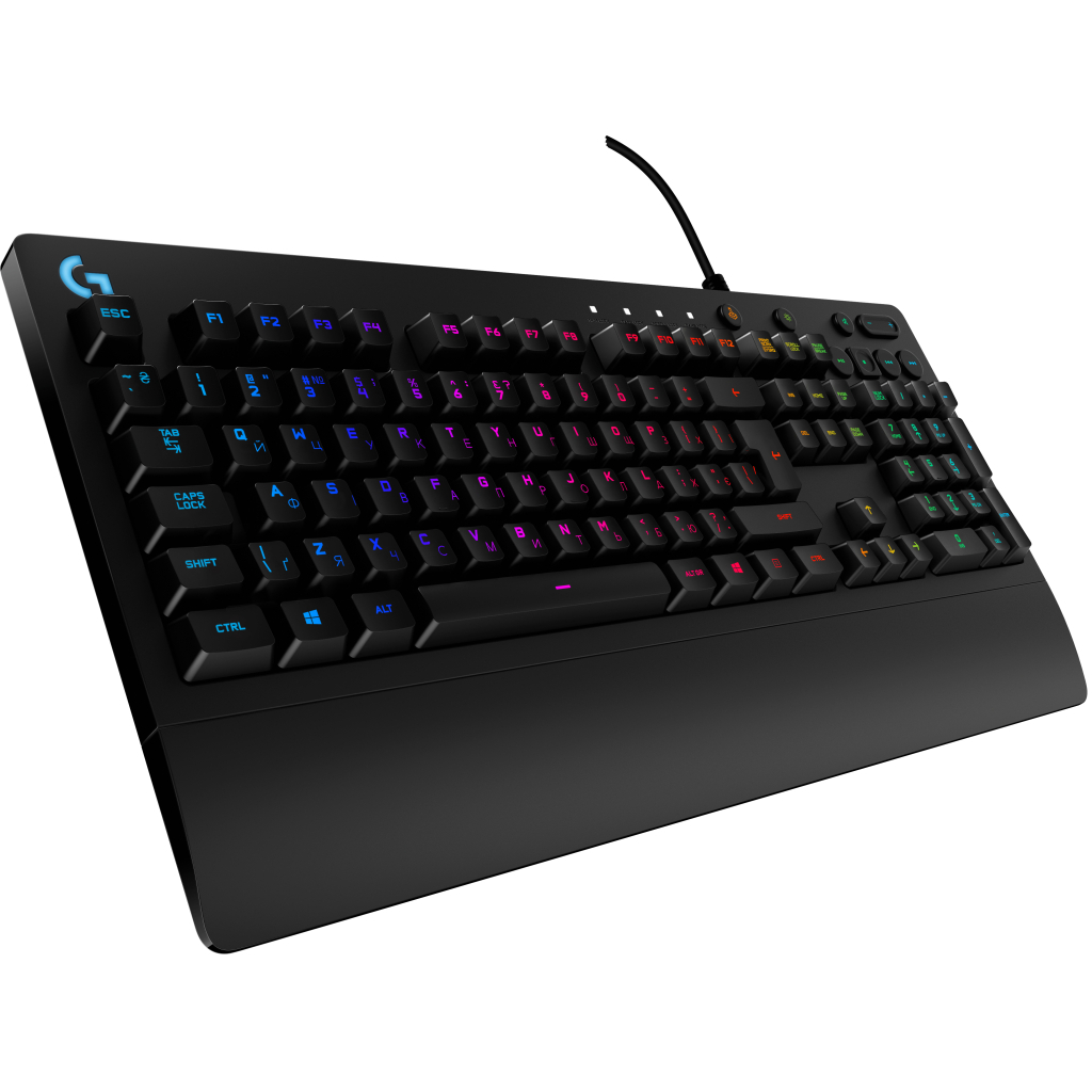 Клавіатура Logitech G213 Prodigy RGB Gaming Keyboard USB UA Black (920-008093) - зображення 1