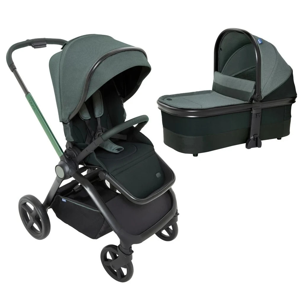 Коляска Chicco 2 в 1 Mysa Зелена (2900990849444) (87026.30.01) - зображення 1