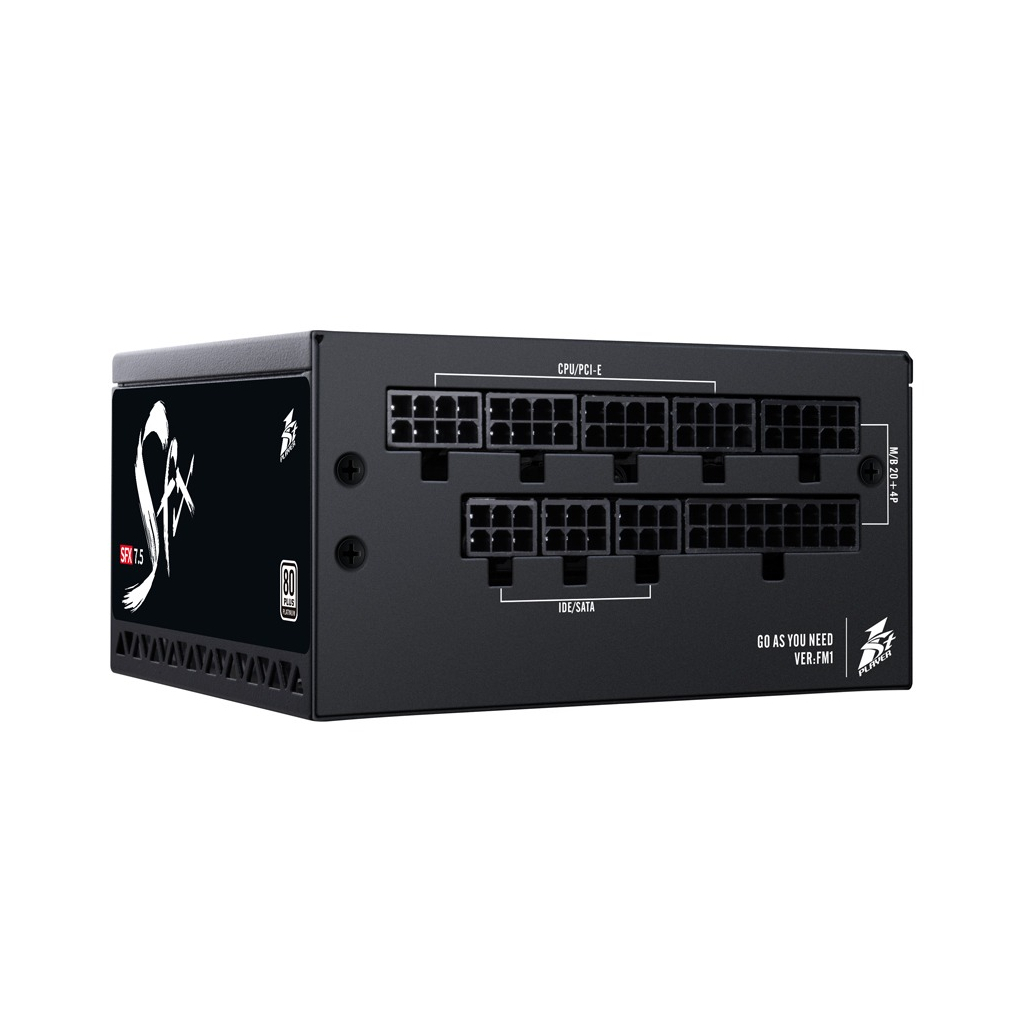 Блок живлення 1stPlayer 750W PS-750SFX (SFX-PLT-750-BK-EU) - зображення 7