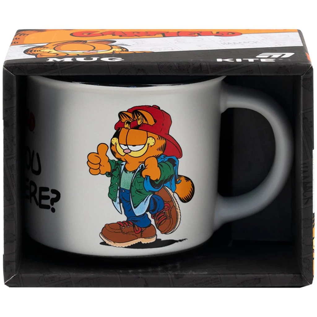 Чашка Kite Garfield 370 мл, GF-1 (GF25-217-1) - зображення 4