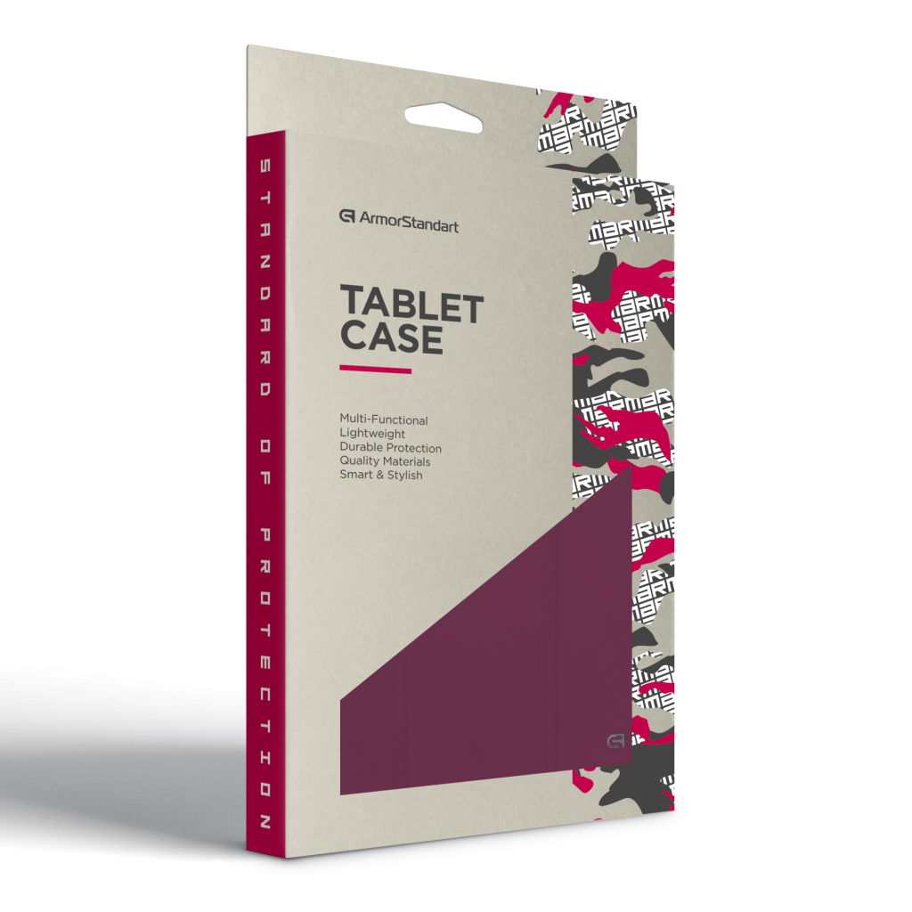 Чохол до планшета Armorstandart Smart Fold Pen Xiaomi Redmi Pad 2 Plum (ARM86110) - зображення 8