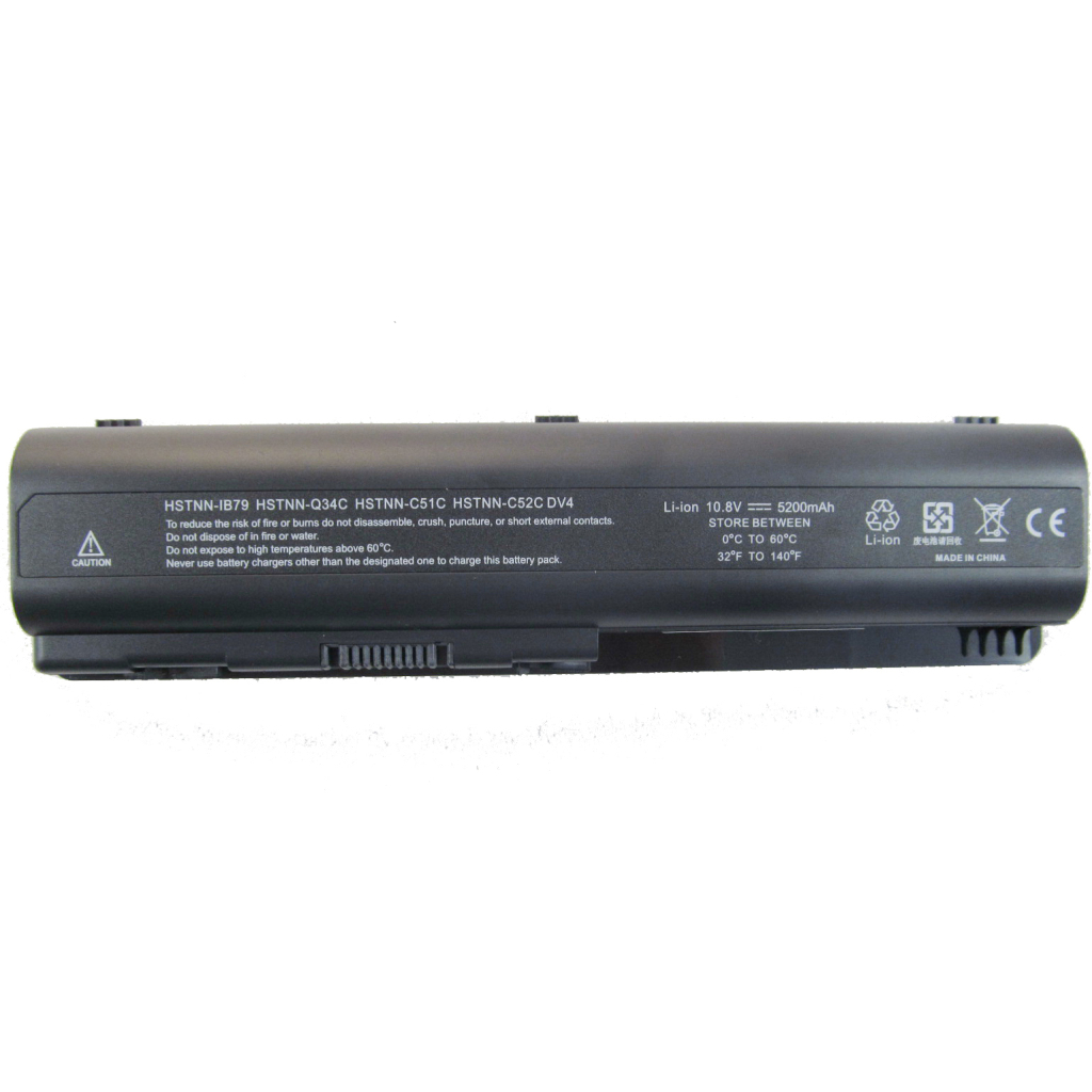Акумулятор до ноутбука AlSoft HP Pavilion DV4 HSTNN-C51C, 8800mAh, 12cell, 10.8V, Li-ion (A47788) - зображення 1