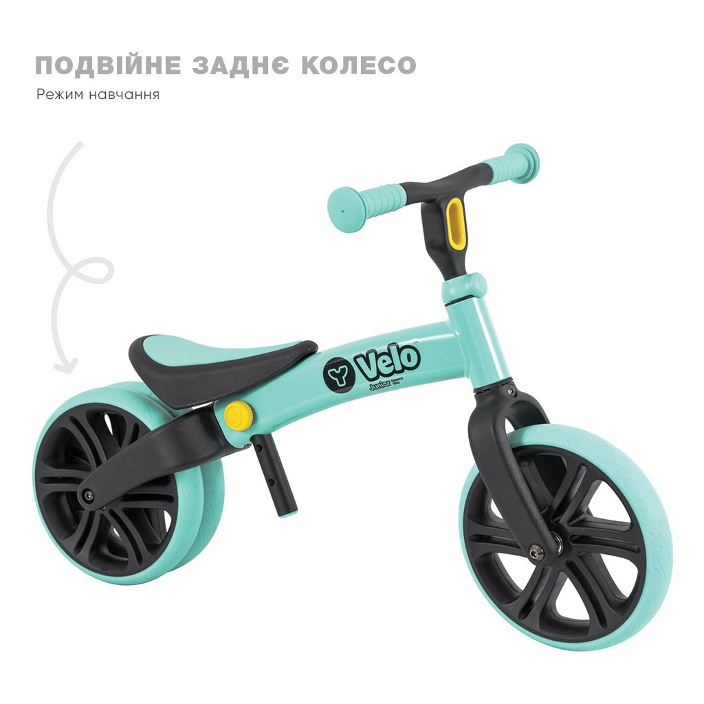 Біговел Yvolution Yvelo Junior зелений (YT16G2) - зображення 6