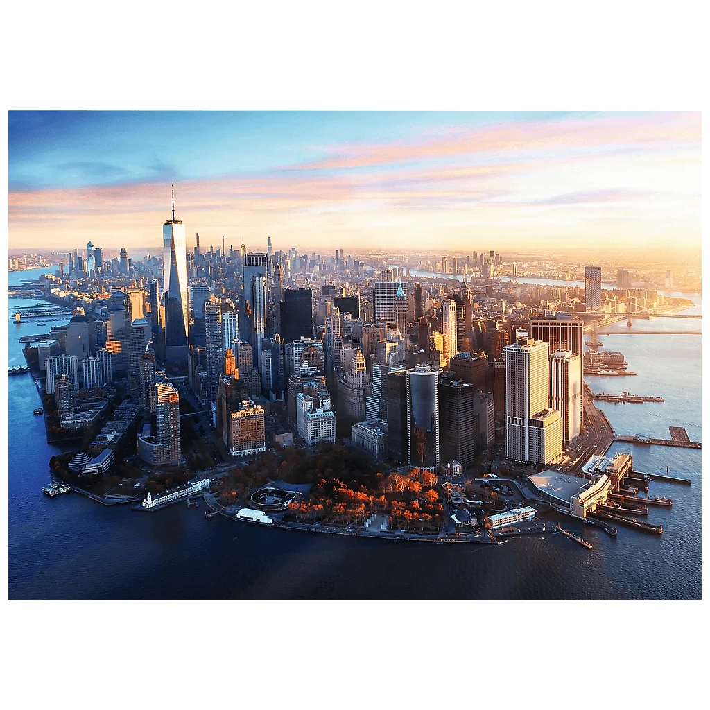 Пазл Trefl Premium Манхеттен, Нью-Йорк 1000 елементів (5900511108286) - зображення 3