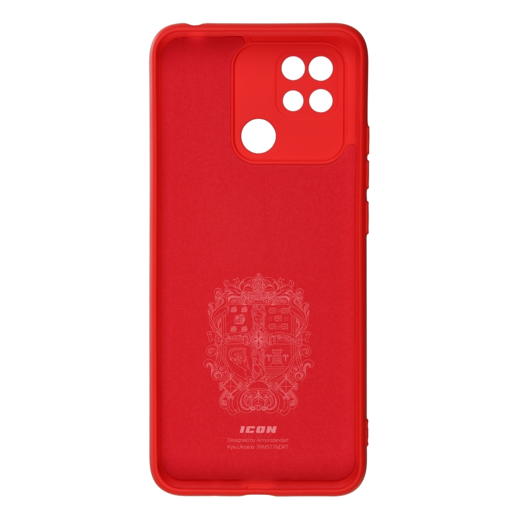 Чохол до мобільного телефона Armorstandart ICON Case Xiaomi Redmi 10C Red (ARM61312) - зображення 2