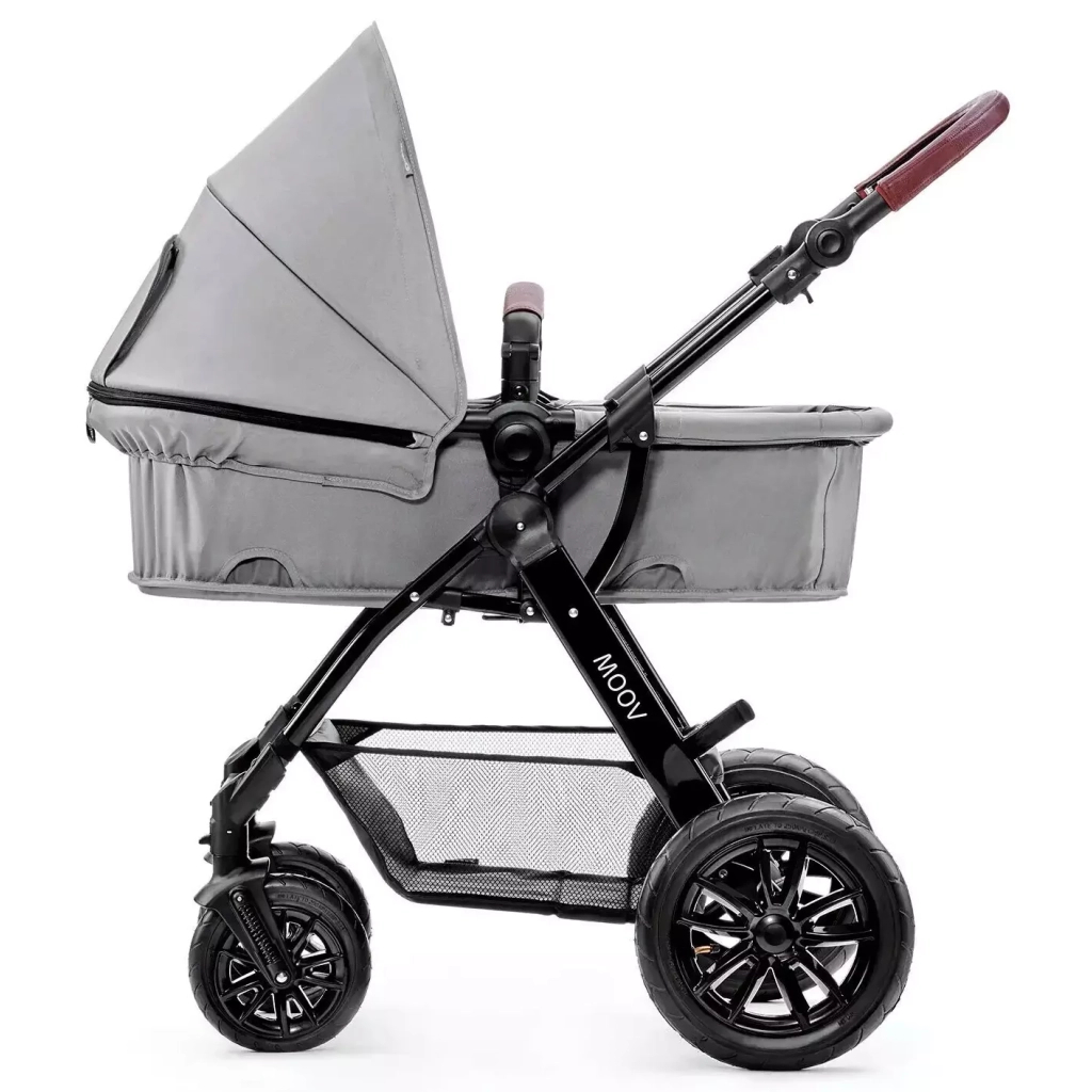 Коляска Kinderkraft 3 в 1 Moov Gray (KKWMOOVGRY00NC) (5902533906949) - зображення 3