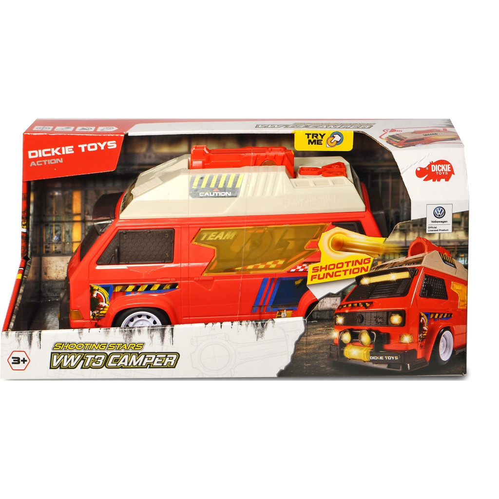 Спецтехніка Dickie Toys Кемпер з функцією стрільби, зі звук. та світл. ефектами, дов (3756004) - изображение 3